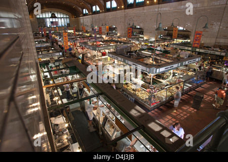 GRAND CONCOURSE WEST SIDE MARKET OHIO CITY NACHBARSCHAFT CLEVELAND OHIO USA Stockfoto