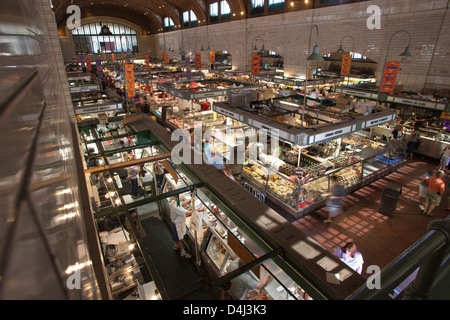 GRAND CONCOURSE WEST SIDE MARKET OHIO CITY NACHBARSCHAFT CLEVELAND OHIO USA Stockfoto