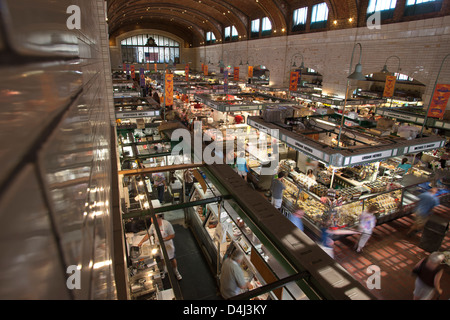 GRAND CONCOURSE WEST SIDE MARKET OHIO CITY NACHBARSCHAFT CLEVELAND OHIO USA Stockfoto