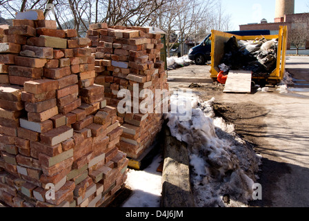 Baustelle. Stockfoto