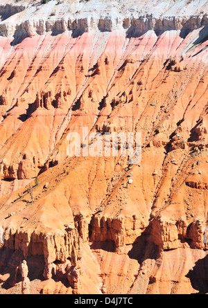 Bunten Felsformationen in Cedar Breaks National Monument Stockfoto