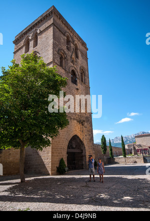 Santa María de Los Reyes in Laguardia in das Baskenland Nordspanien Stockfoto