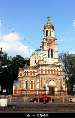 Alexander-Newski-Kathedrale, Lodz Stockfoto