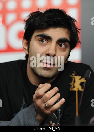 Deutscher Regisseur Fatih Akin im Bild während der Pressekonferenz des Films? Deutschland? 09-13 kurze Filme zur Lage der Union? auf der 59. Internationalen Filmfestspiele Berlin in Berlin, Deutschland, 13. Februar 2009. Der Film läuft im Wettbewerb teil, insgesamt 18 Filme konkurrieren für Silber und goldenen Bären der 59. Berlinale. Foto: Jörg Carstensen Stockfoto