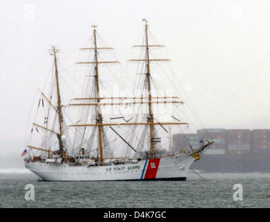 Coast Guard Viermastbark Eagle Stockfoto