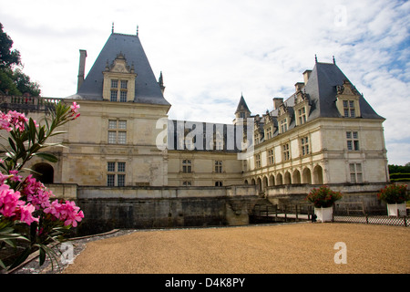 Chateau de Villandry, Indre-et-Loire, Frankreich Stockfoto