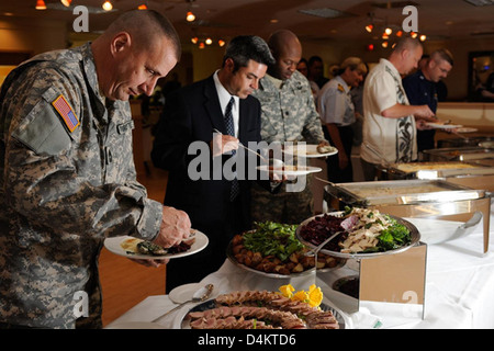 Coast Guard Köche Absolvent culinary institute Stockfoto