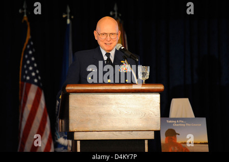 ADM Bob Papp, 24. Kommandant der Küstenwache Stockfoto