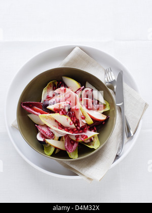 Schüssel Obstsalat Stockfoto