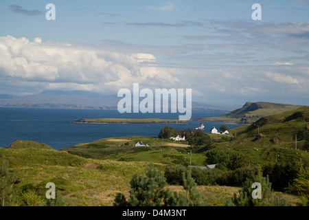 Duntulm, Großbritannien, der Trotternish-Halbinsel auf der Isle Of Skye Stockfoto