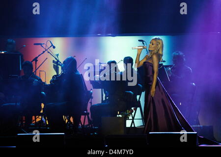 Danzig, Polen 15. März 2013 Il Divo Band und Katherine Jenkins führt live bei ERGO Arena Sporthalle in Danzig. Bildnachweis: Michal Fludra/Alamy Live-Nachrichten Stockfoto