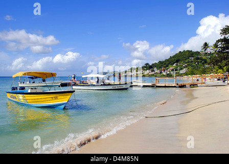 Grand Anse Strand in Grenada Stockfoto