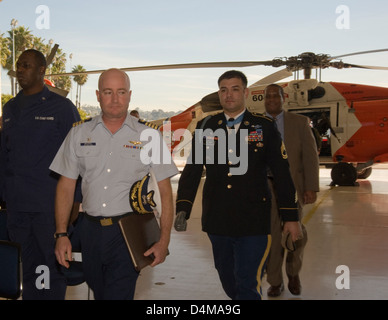 Sgt. 1. Klasse Leroy Petry Wirtschaftsfakultäten Sektor San Diego Stockfoto