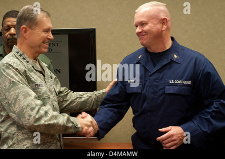 General Fraser Münzen Chief Petty Officer James Witko - MSU Port Arthur Stockfoto