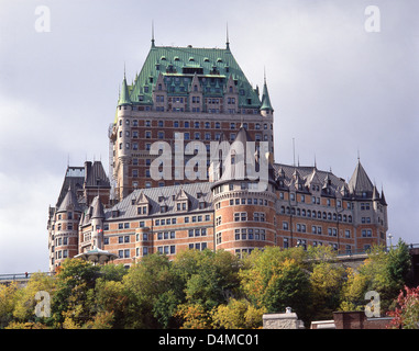 Château Frontenac, Québec Stadt, Capitale-Nationale Region, Provinz Quebec, Kanada Stockfoto
