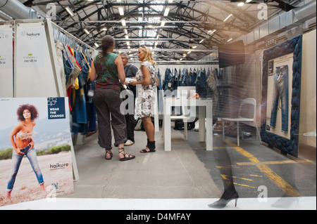 Berlin, Deutschland, Fashionlabel Haikure auf PREMIUM International Fashion Trade Show Stockfoto