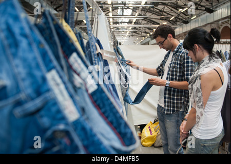 Berlin, Deutschland, Fashionlabel Haikure auf PREMIUM International Fashion Trade Show Stockfoto