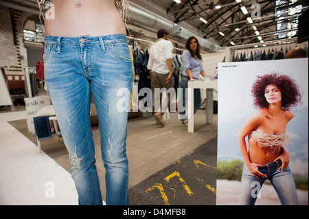 Berlin, Deutschland, Fashionlabel Haikure auf PREMIUM International Fashion Trade Show Stockfoto