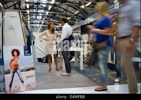 Berlin, Deutschland, Fashionlabel Haikure auf PREMIUM International Fashion Trade Show Stockfoto