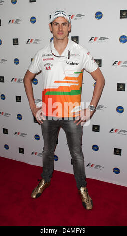 Adrian Sutil an der Grand-Prix-Frühstück, Krone, Melbourne, 16. März 2013. Stockfoto