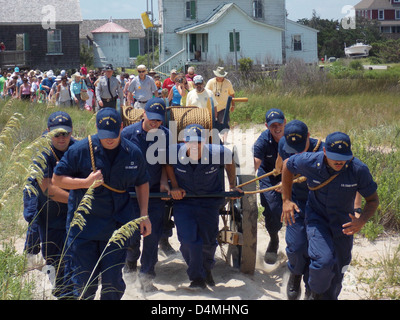 Lyle Pistole demonstration Stockfoto