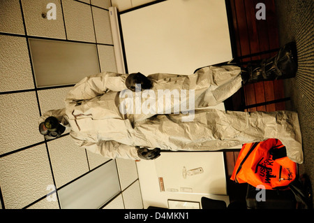 CBRN-training Stockfoto