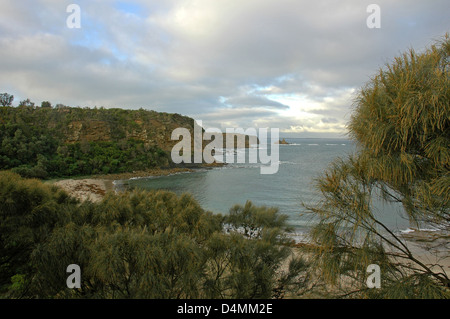 Kehlsteinhaus, Karte von Australien aus Shack Bay, South Gippsland, Victoria, Australien. Stockfoto