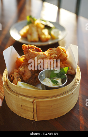 Huhn-Karaage Stockfoto