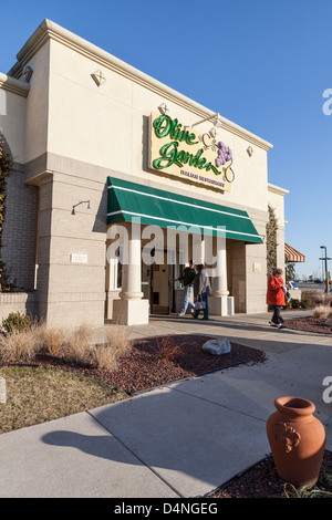 Eine typische Olive Garden Restaurant, Baltimore County, Maryland Stockfoto