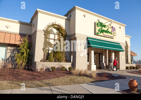 Eine typische Olive Garden Restaurant, Baltimore County, Maryland Stockfoto