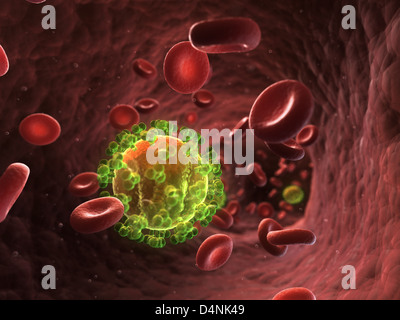 HIV - Virus Stockfoto