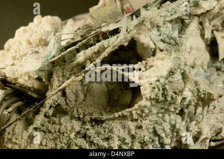 seltsame morsch und staubigen Hintergrund Stockfoto