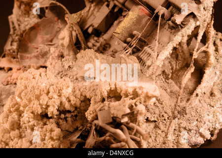 seltsame morsch und staubigen Hintergrund Stockfoto