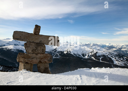 Winter Szenen Whistler, Kanada Stockfoto