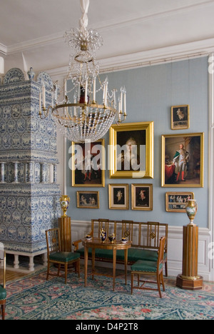 Im Schloss Rundale, Bauska, Lettland Stockfoto