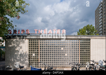 Berlin, Deutschland, das Grips-Theater im Hansaviertel Stockfoto