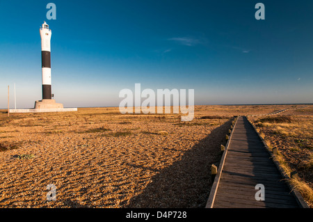 Leuchtturm Dungeness, East Sussex Stockfoto