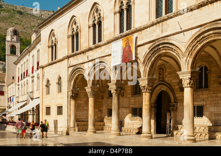 Der Rektorenpalast, Dubrovnik, Kroatien Stockfoto