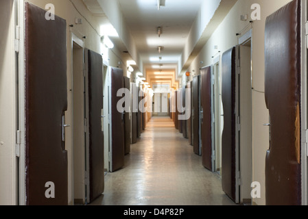 Der ehemalige sowjetische NKWD besondere Camp Berlin-Hohenschönhausen, Deutschland Stockfoto