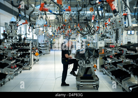 Affalterbach, Deutschland, Mercedes-AMG Workshop Stockfoto