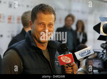 Deutscher Schauspieler Til Schweiger kommt für die Nordamerika-Premiere des Films? Phantomschmerzen? während des 34. Toronto International Filmfestival in Toronto, Kanada, 17. September 2009. Foto: Hubert Boesl Stockfoto