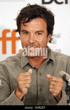 Director Emmett Malloy besucht die Pressekonferenz zum Film? White Stripes: Unter dem großen weißen Nordlicht? während des 34. Toronto International Filmfestival in Toronto, Kanada, 18. September 2009. Foto: Hubert Boesl Stockfoto