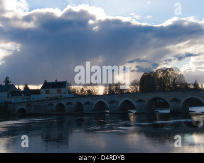 MONTRICHARD, Loir et Cher, Frankreich Stockfoto