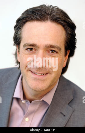 Wolfgang Buechner, zukünftige Chefredakteur der deutschen Presse-Agentur Dpa, abgebildet in Hamburg, Deutschland, 5. August 2009. Foto: Maurizio Gambarini Stockfoto