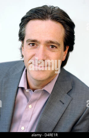 Wolfgang Buechner, zukünftige Chefredakteur der deutschen Presse-Agentur Dpa, abgebildet in Hamburg, Deutschland, 5. August 2009. Foto: Maurizio Gambarini Stockfoto