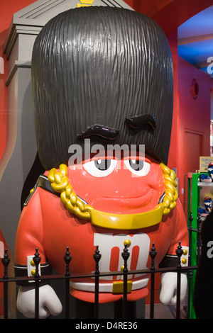 M & M Store weltweit England Stockfoto