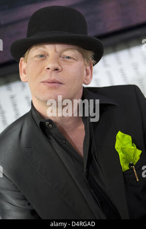 Deutscher Schauspieler Ben Becker stellt auf der Frankfurter Buchmesse 2009 in Frankfurt am Main, 18. Oktober 2009. Verlage aus aller Welt anwesend Teil ihrer Programme vom 14. bis 18. Oktober. In diesem Jahr? s Ehrengast ist China. Foto: Arno Burgi Stockfoto