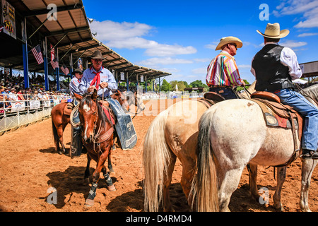 Die Florida State 85. Rodeo-Meisterschaften in Arkadien Stockfoto