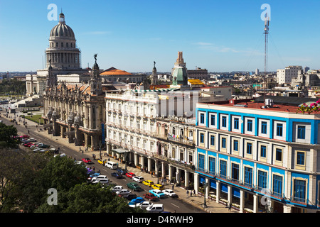 Capitolio in Havanna Paseo De Marti (Prado) Stockfoto