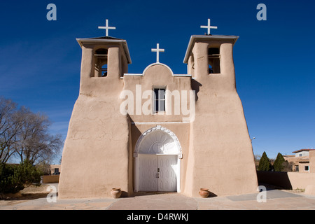 Rancho de Taos: Kirche von San Francisco de Asis Stockfoto